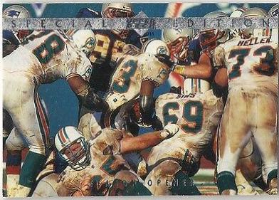 Terry Kirby #SE1 Football Cards 1995 Upper Deck Special Edition