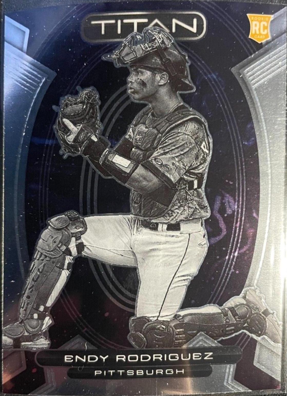 Endy Rodriguez #4 Baseball Cards 2023 Panini Chronicles Titan