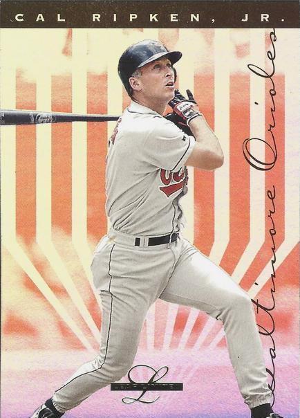 Cal Ripken Jr #7 Baseball Cards 1995 Leaf Limited