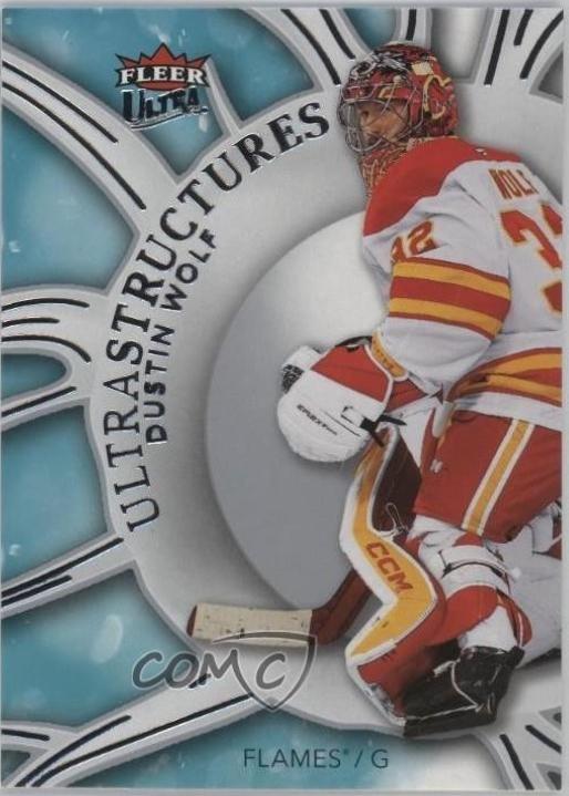Dustin Wolf #12 2025 Fleer Ultra Ultrastructures Hockey