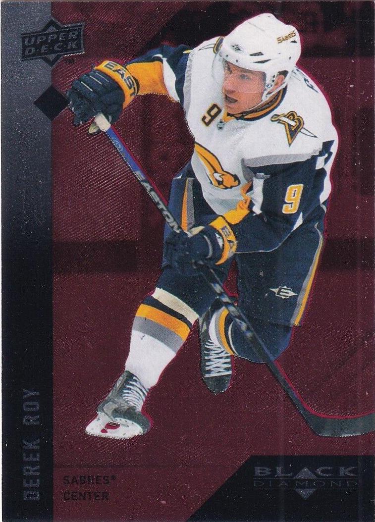 Derek Roy #38 Hockey Cards 2009 Upper Deck Black Diamond