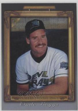 Wade Boggs #3 Baseball Cards 1998 Topps Gallery