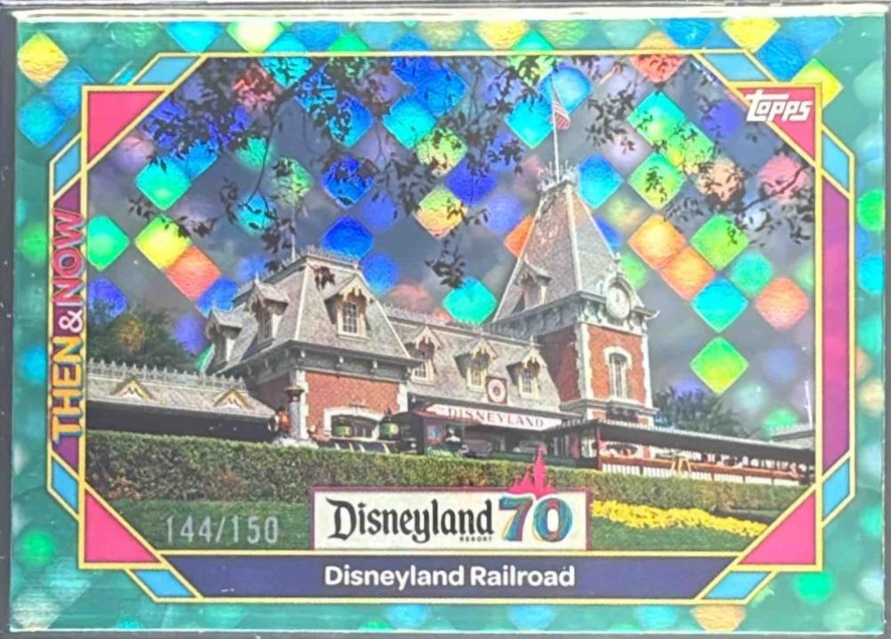 Disneyland Railroad [Aqua Electric Dots] #1