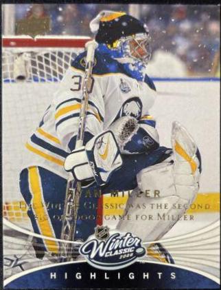 Ryan Miller #WC-2 Hockey Cards 2008 Upper Deck Winter Classic