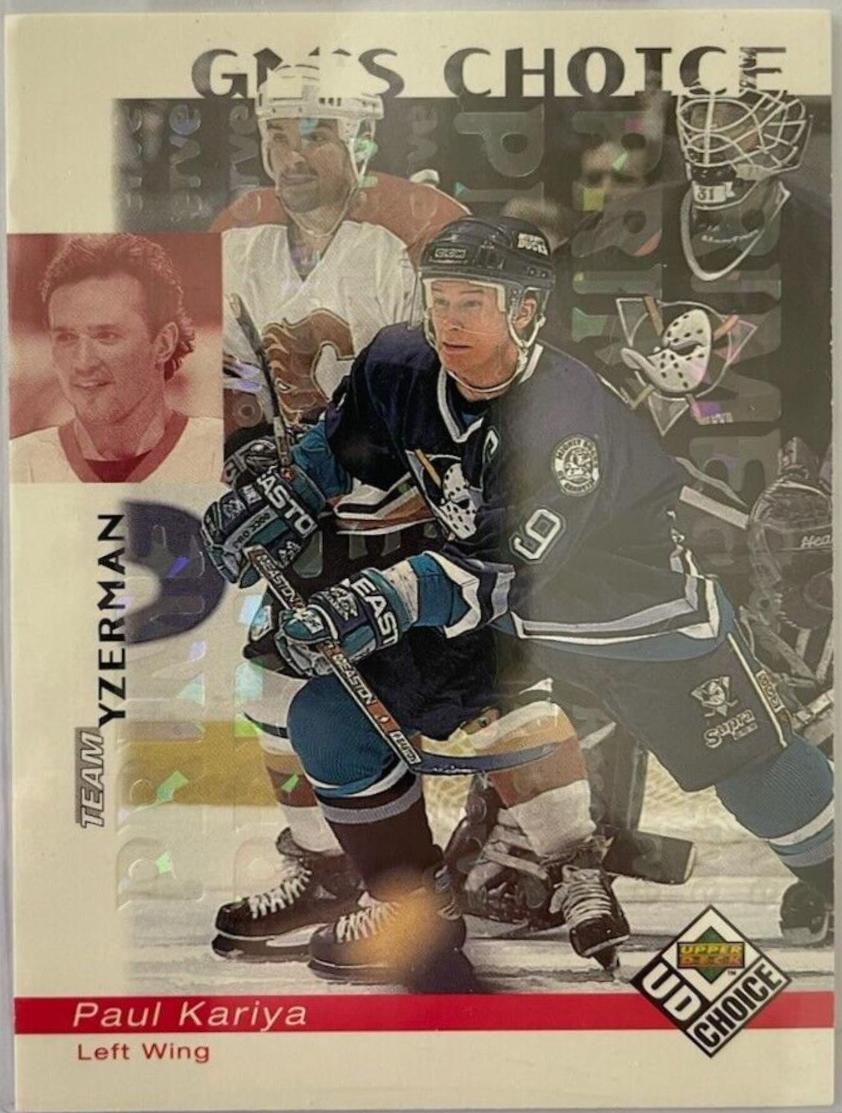 Paul Kariya #224 1998 Upper Deck Hockey