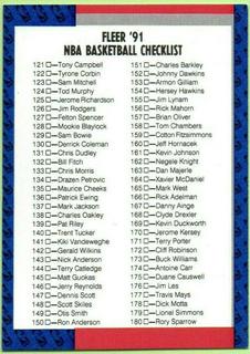 Checklist 121-240