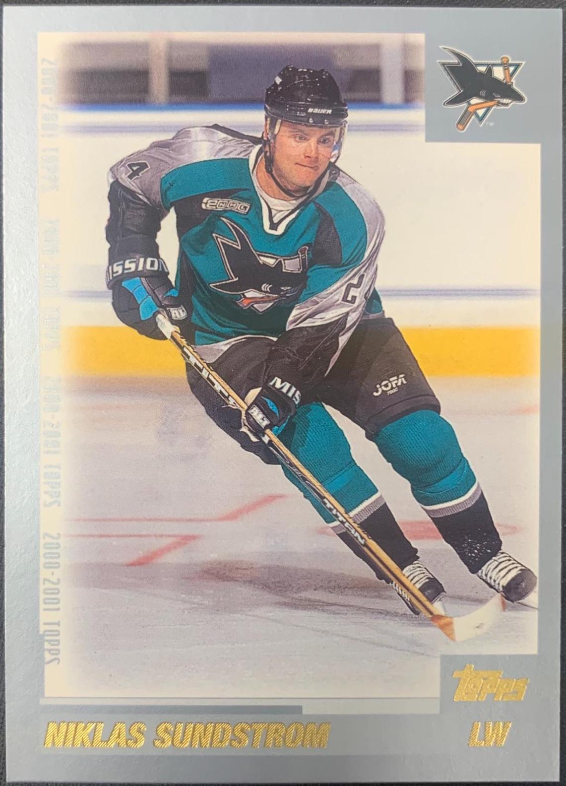 Niklas Sundstrom #34 Hockey Cards 2000 Topps