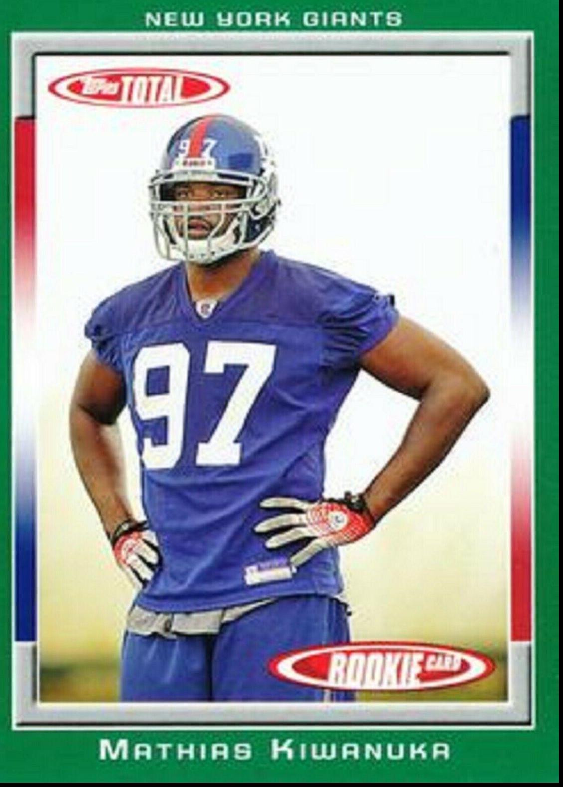 Mathias Kiwanuka #460 Football Cards 2006 Topps Total