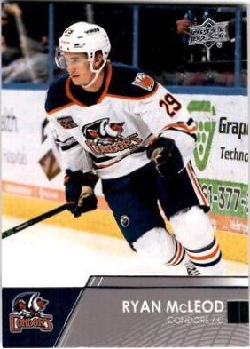 Ryan McLeod #63 2021 Upper Deck Ahl Hockey