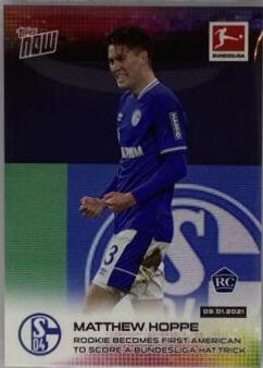 Matthew Hoppe #86 Soccer Cards 2020 Topps Now Bundesliga