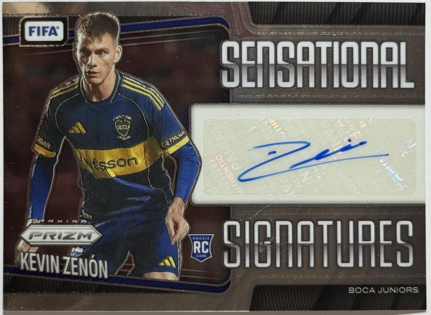 Kevin Zenon #8 Prices | 2025 Panini Prizm FIFA Sensational