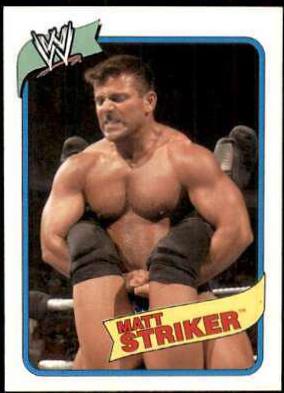 Matt Striker #44 Wrestling Cards 2007 Topps Heritage III WWE