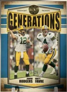 Aaron Rodgers, Brett Favre