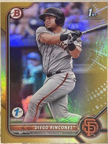 Diego Rincones [Gold Foil] #BPPF-65