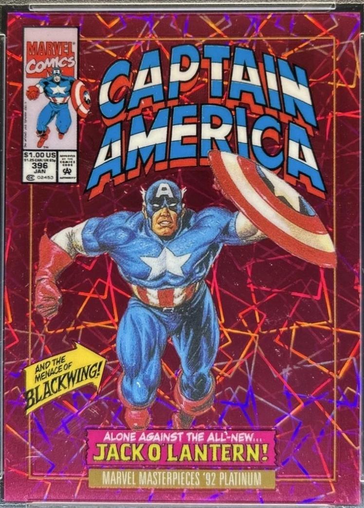 2024 Captain America [Pink Lasers Variant] #16-V