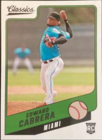 Edward Cabrera #9 Baseball Cards 2022 Panini Chronicles Classics