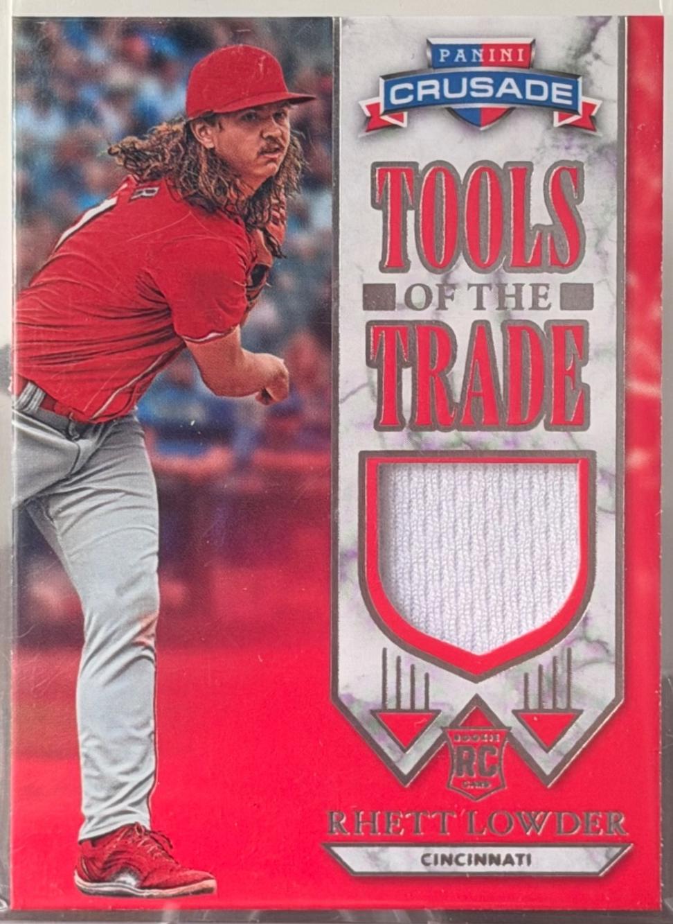 Rhett Lowder #TTS-RLR 2025 Panini Crusade Tools Of The Trade Baseball