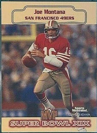 Joe Montana #17 Football Cards 1999 Sports Illustrated