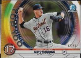 Matt Manning [Gold Refractor] #BTP17