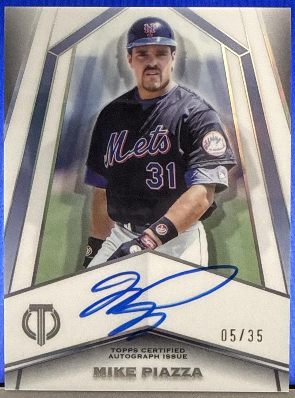 Mike Piazza #PTGA-MP 2026 Topps Tribute Baseball Pillars of the Game Autographs