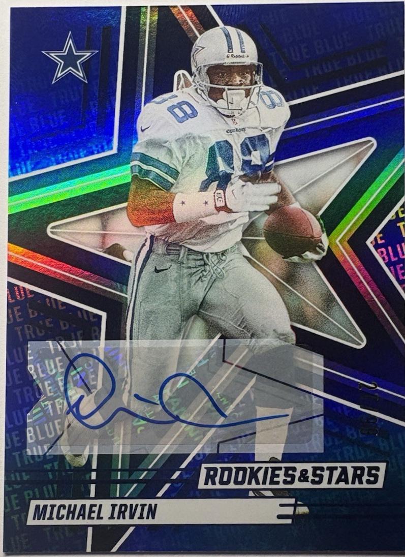 Michael Irvin [Signature] #40 Prices | 2025 Panini Rookies & Stars ...