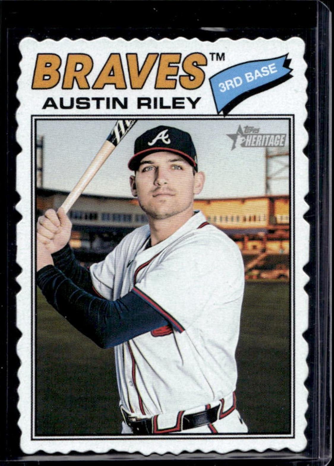 Austin Riley [Deckle Edge] #271 Prices | 2026 Topps Heritage | Baseball ...