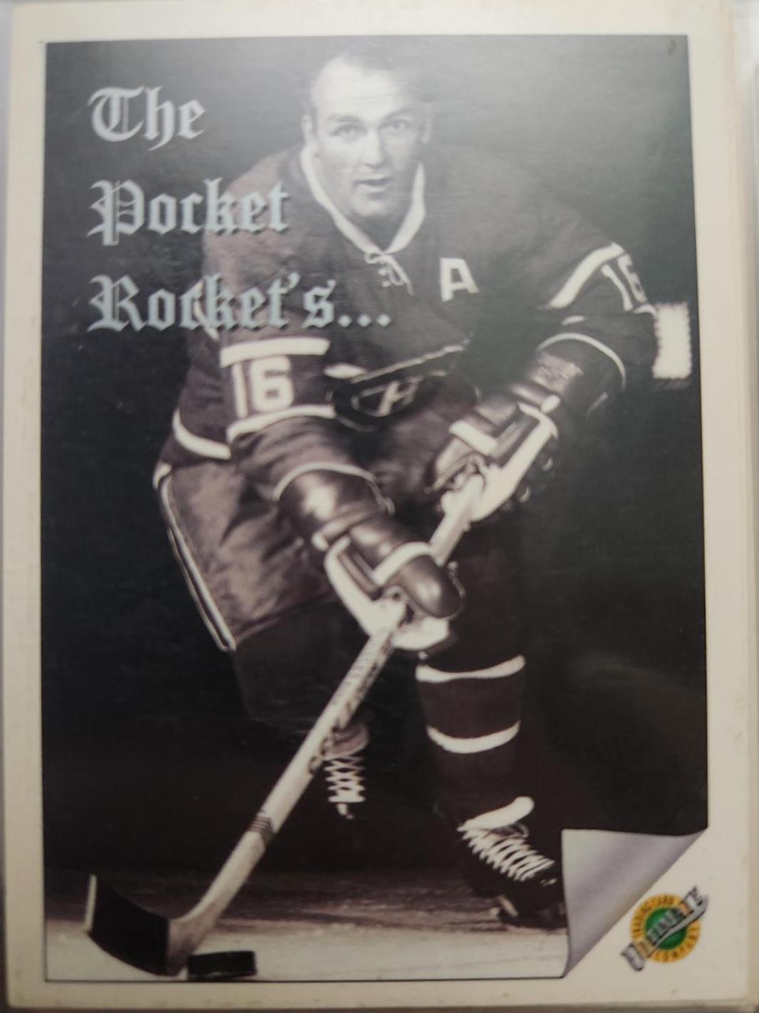 Maurice Richard #95 1991 Ultimate Original Six Hockey