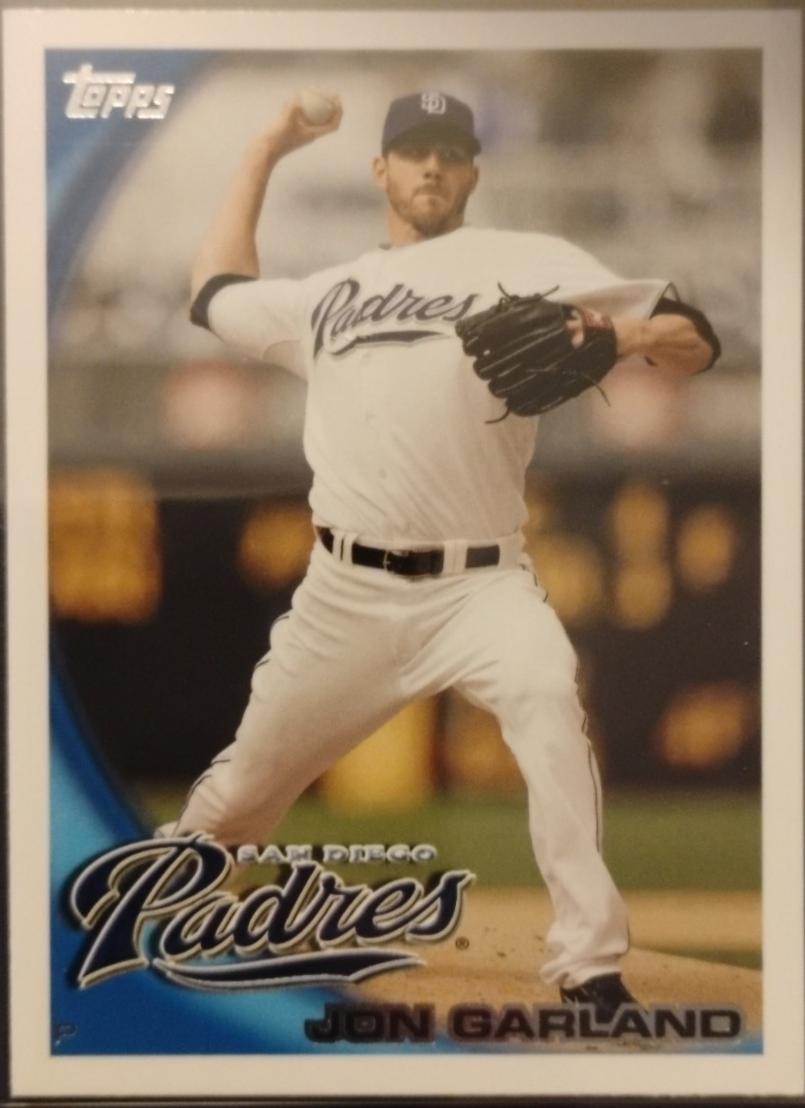 Jon Garland #US-166 Baseball Cards 2010 Topps Update