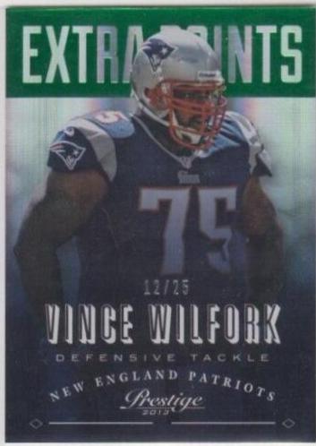 Vince Wilfork [Extra Points Green] #119