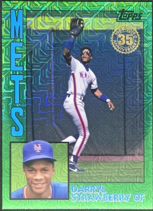 Darryl Strawberry [Green Refractor] #T84-30