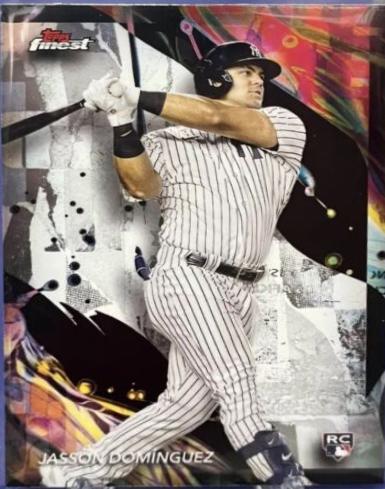 Jasson Dominguez #168 Baseball Cards 2024 Topps Finest
