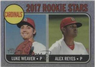 Cardinals 2017 Rookie Stars: Luke Weaver / Alex Reyes