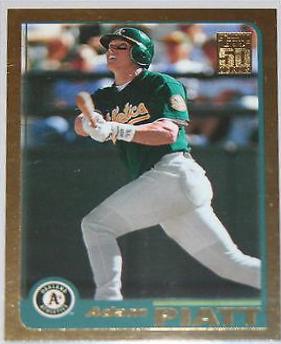 Adam Piatt #41 Baseball Cards 2001 Topps Gold