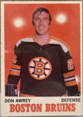 Don Awrey #4 Hockey Cards 1970 O-Pee-Chee