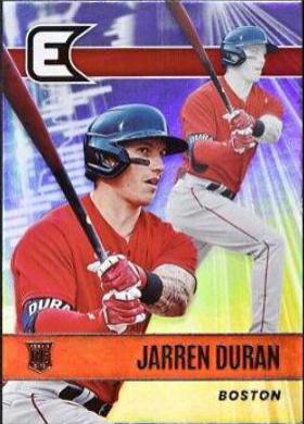 Jarren Duran #5 Baseball Cards 2022 Panini Chronicles Essentials