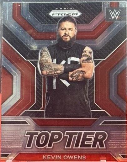 Kevin Owens #6 Wrestling Cards 2023 Panini Prizm WWE Top Tier