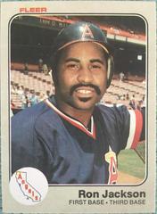 Ron Jackson #94 Baseball Cards 1983 Fleer Prices