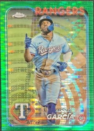 Adolis Garcia [Sonar Green Refractor] #114