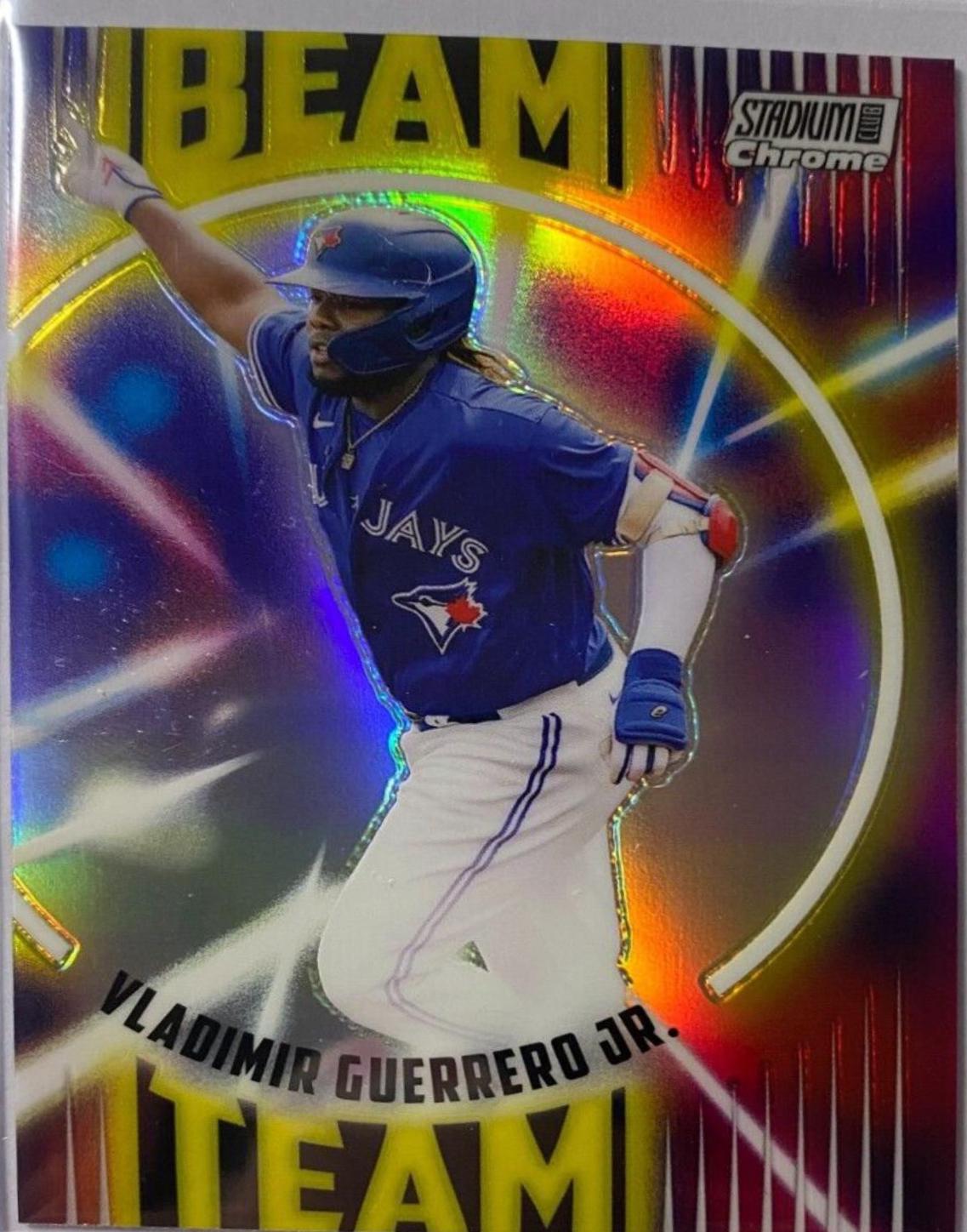 Vladimir Guerrero Jr. #BT-15 Baseball Cards 2022 Stadium Club Chrome Beam Team