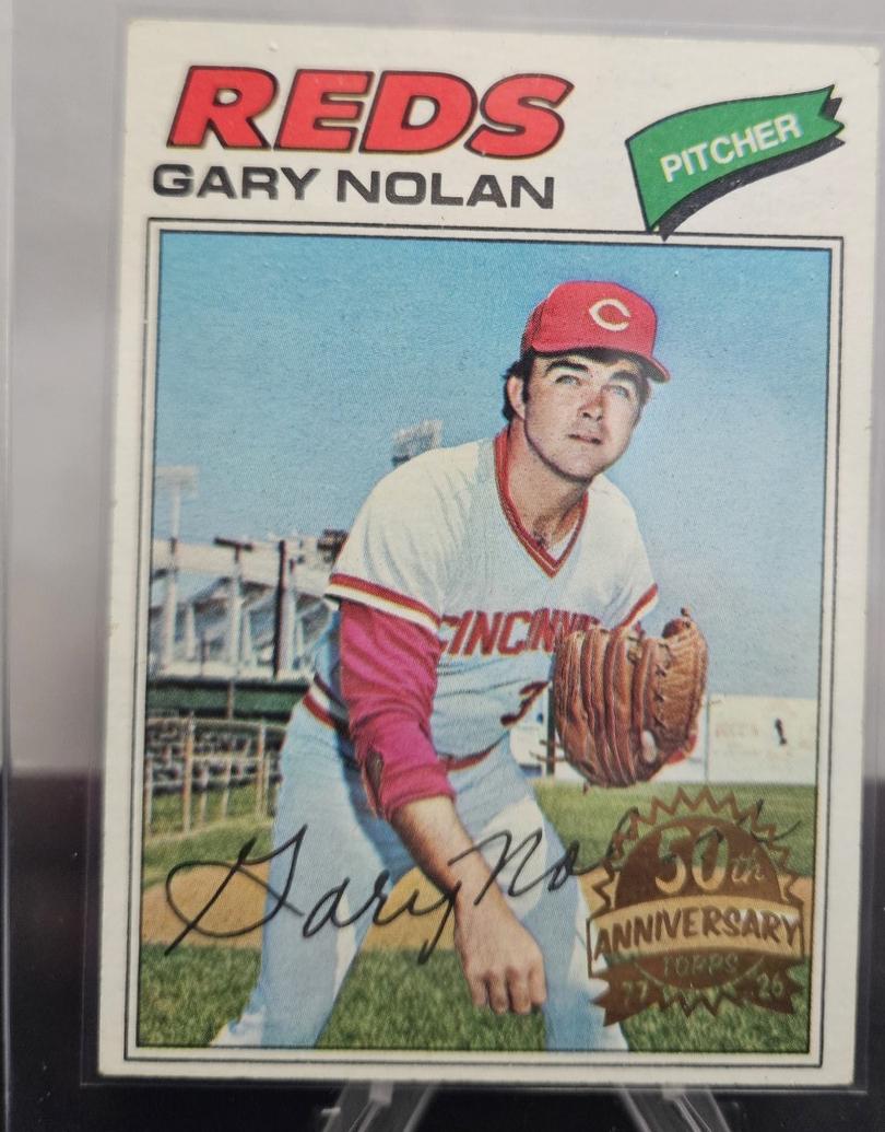 Gary Nolan #121 2026 Topps Heritage 50th Anniversary Buybacks Baseball