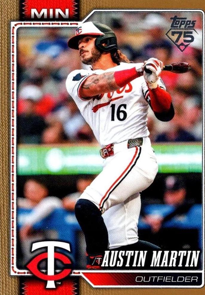 2026 Topps Series 2 Austin Martin [Gold] #416 card