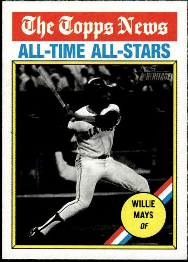 Willie Mays #341 Cover Art