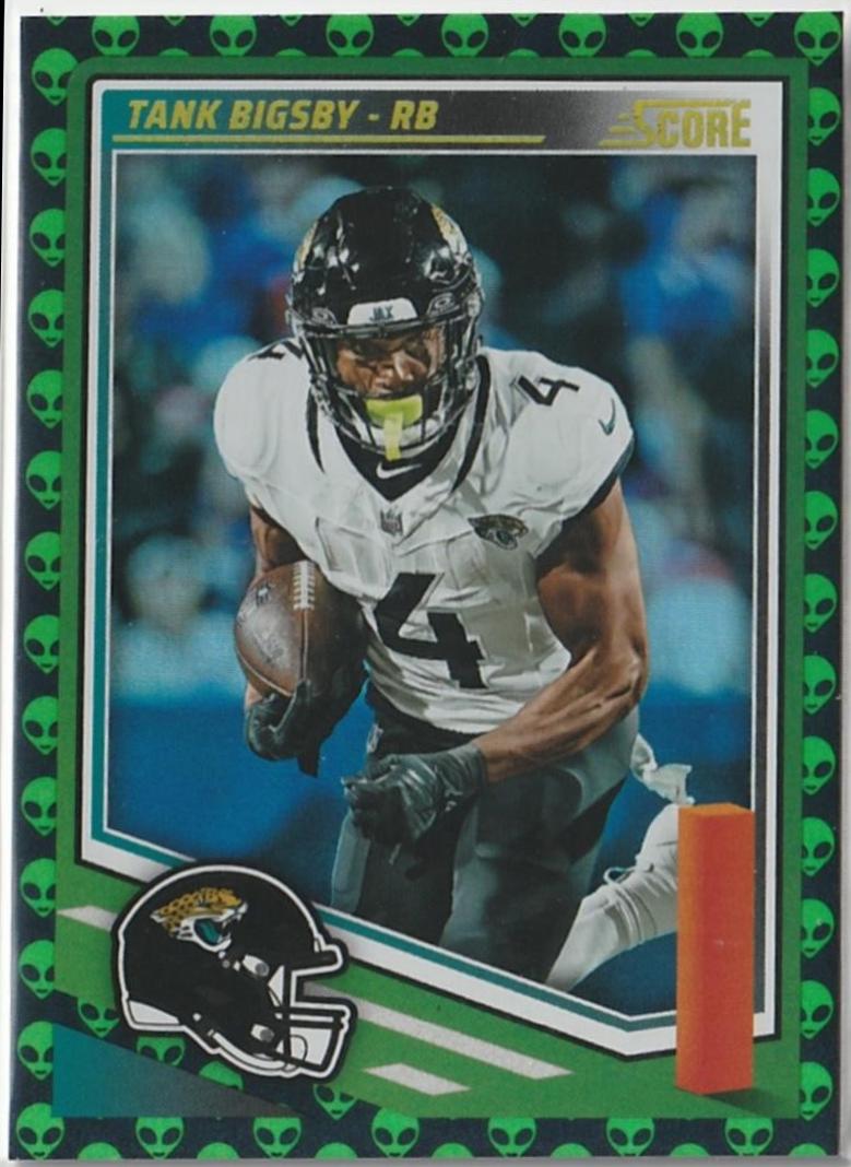 Tank Bigsby #121 2025 Panini Score Football