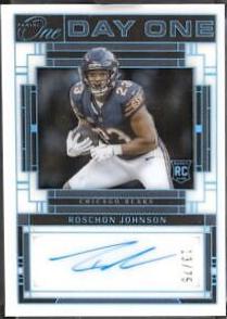 Roschon Johnson [Blue Day One Autograph] #104