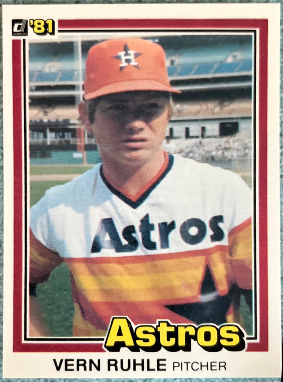 Vern Ruhle #261 Baseball Cards 1981 Donruss