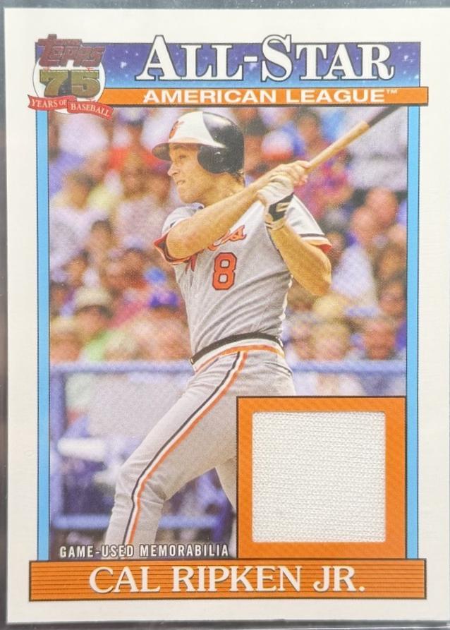 Cal Ripken Jr. #91ASR-CR 2026 Topps Series 2 1991 All Star Relic Baseball