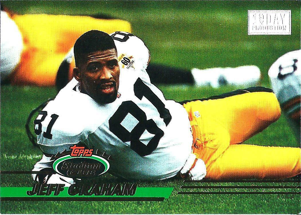 Jeff Graham #8 Football Cards 1993 Stadium Club