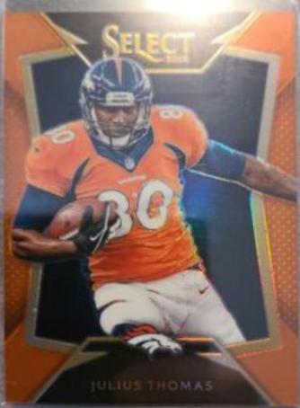 Julius Thomas #20 Football Cards 2014 Panini Select