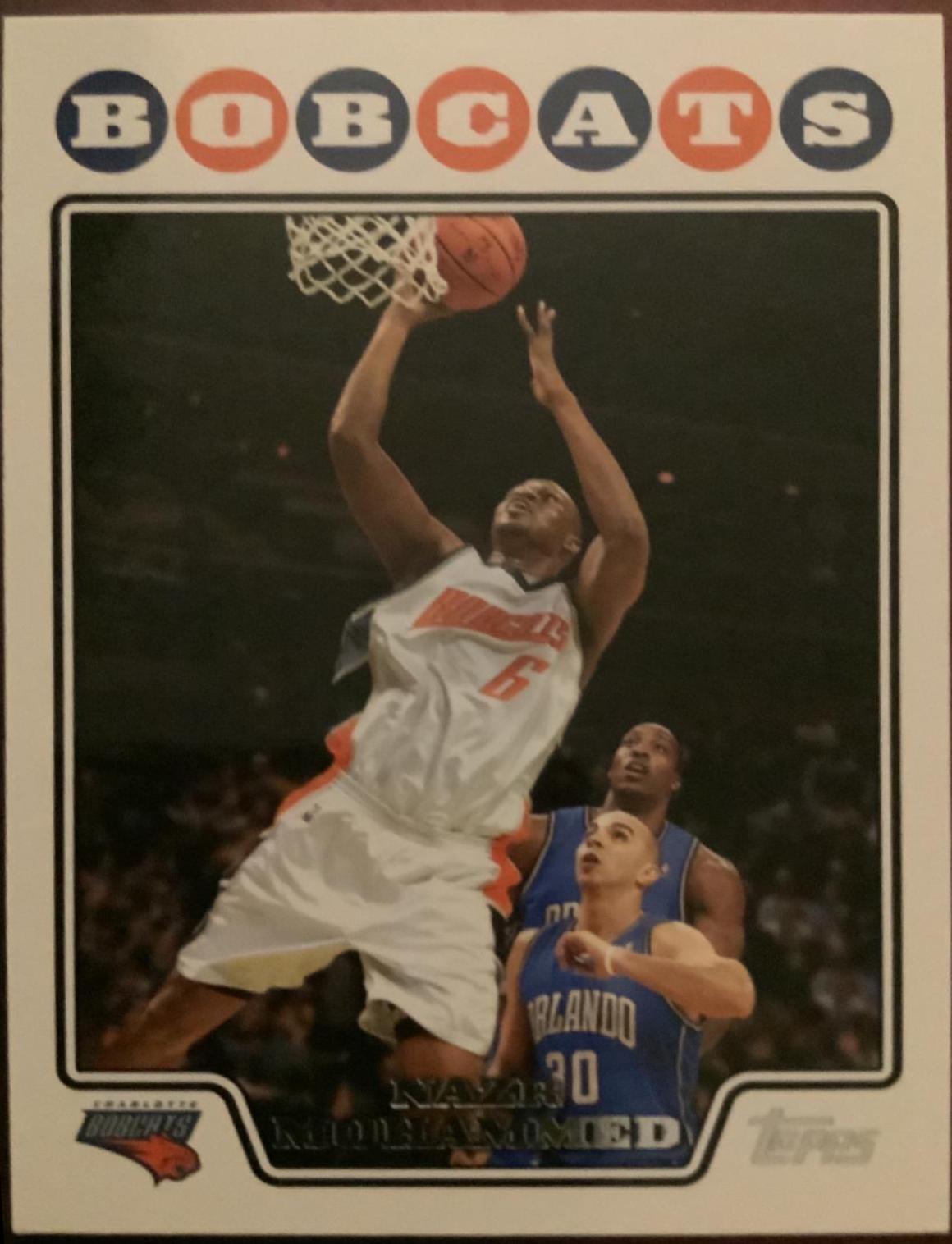 Nazr Mohammed #40 Basketball Cards 2008 Topps