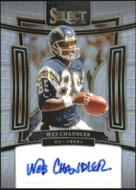 Wes Chandler #57 Football Cards 2023 Panini Select Signatures Prizm